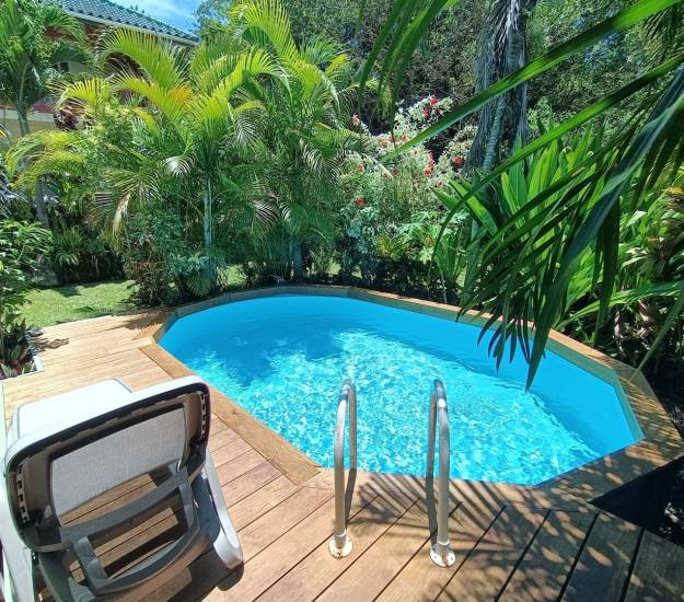 Private Studio with Lagoon View l KUKUPA l Muri Retreat Apartments