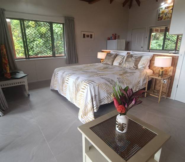 Premier Studio with Lagoon View l KAUTE l Muri Retreat Apartments