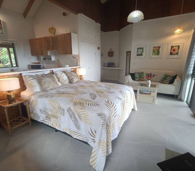 Premier Studio with Lagoon View l KAUTE l Muri Retreat Apartments